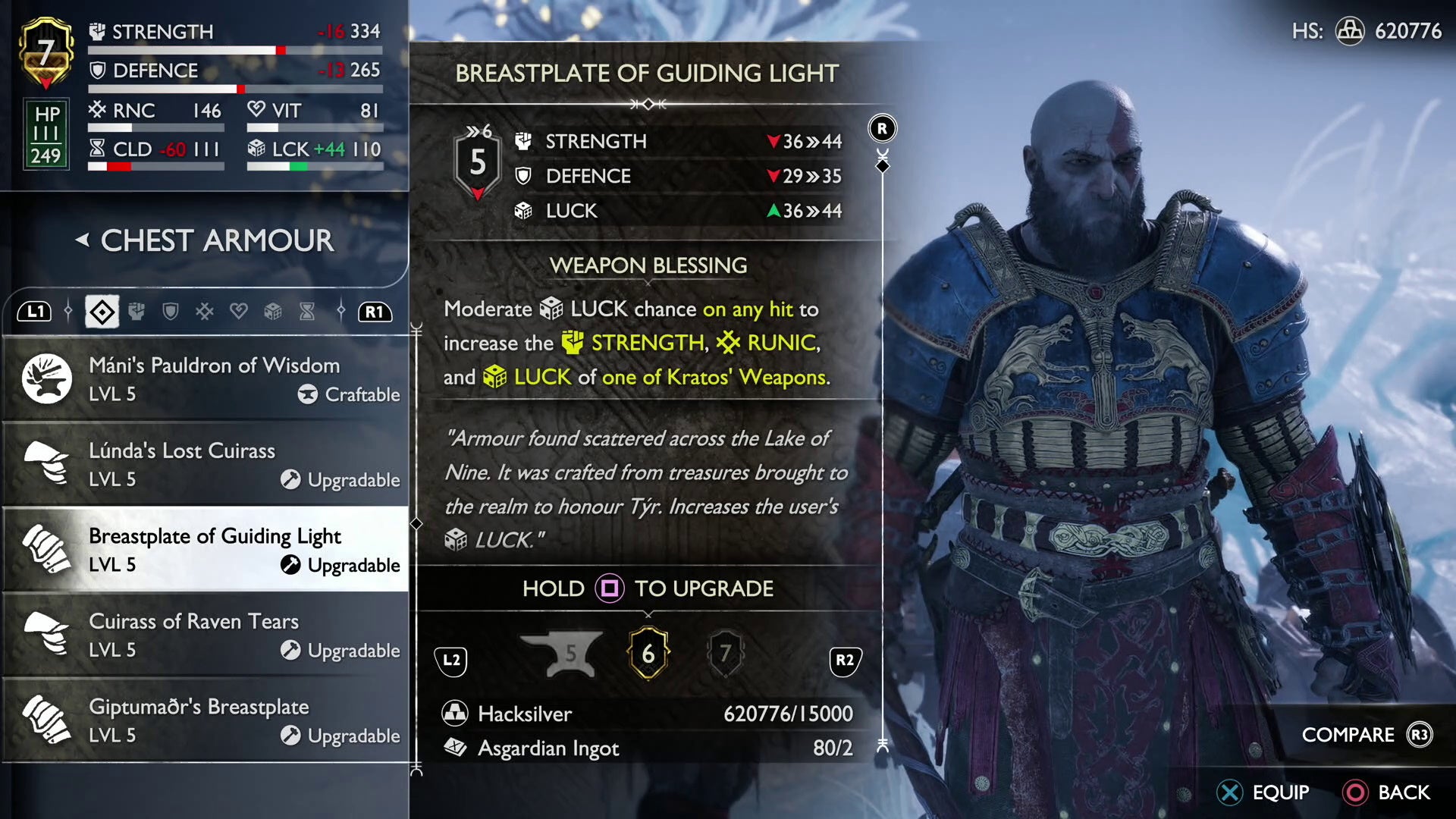 God of War Ragnarök best armor sets, including best early armor and how